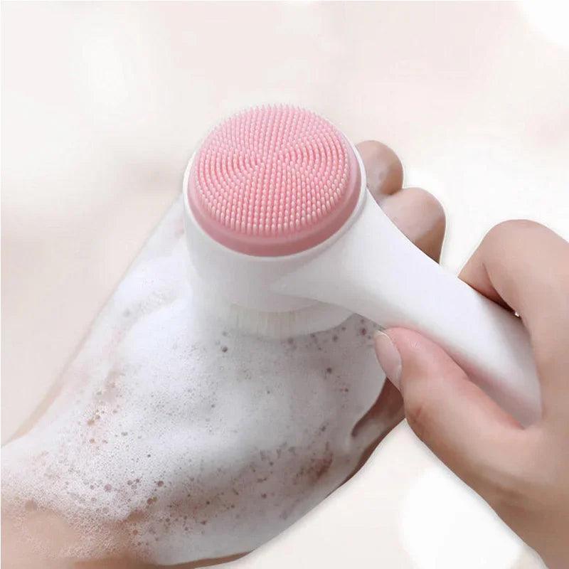 Dual-Sided Facial Cleansing Brush