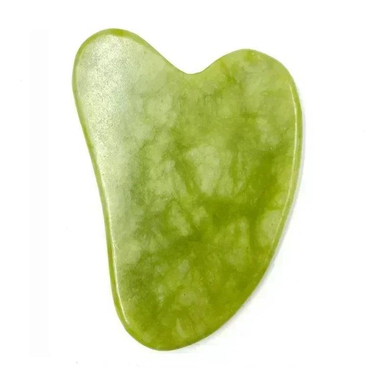 Jade Roller & Gua Sha Set - Green